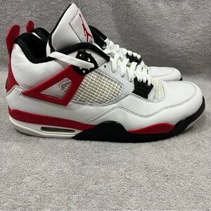 Nike Air Jordan 4 Retro Fire Red Cement 2023 Mens Size 13 DH6927-161  **Read**
